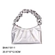 black shoulder bag with zip